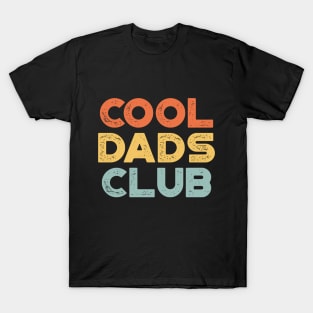 Cool Dads Club Funny Vintage Retro (Sunset) T-Shirt